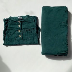 Lou Lou & Company Newborn Gown and Swaddle